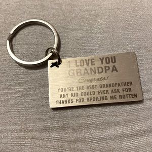 New Grandpa Keychain